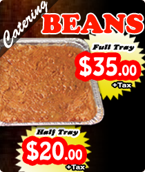 Catering Beans Mexican Food Catering Brentwood
