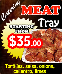 Catering Meat tray Mexican Food Catering pittsburg